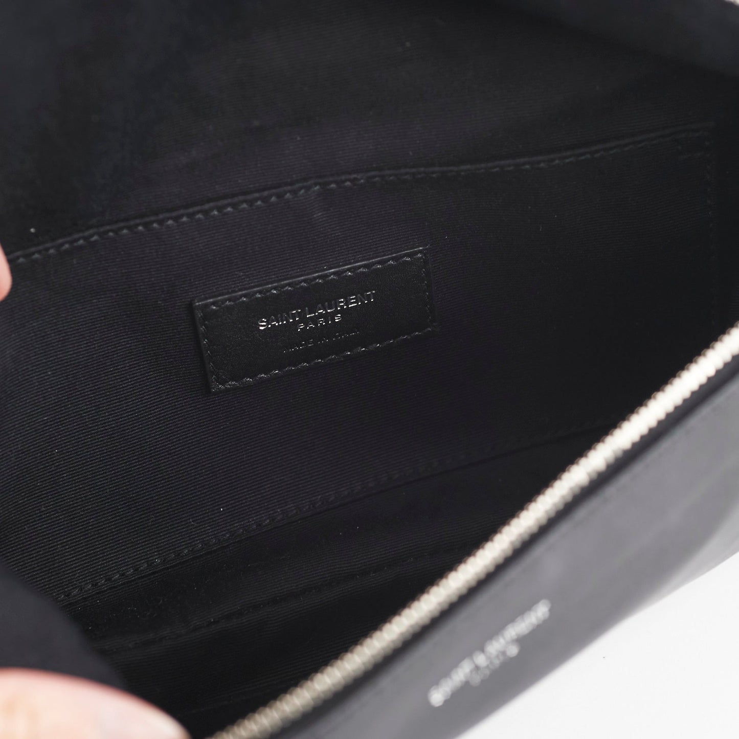 Saint Laurent Luxury Leather Black Handbag Black