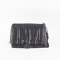 Saint Laurent Joulie Fringe Pouch Black