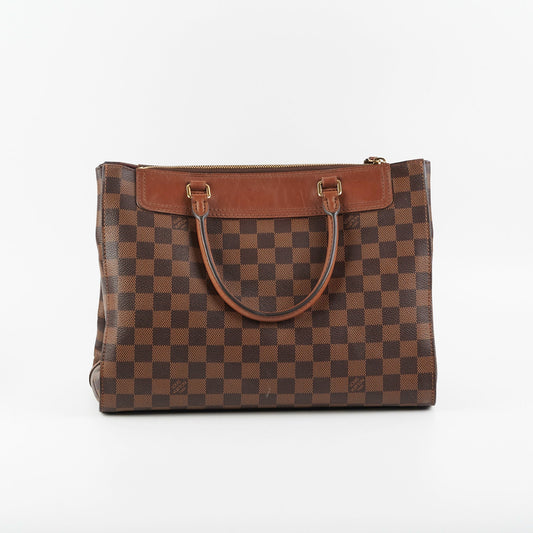 Louis Vuitton PM Greenwich Damier Ebene Shoulder Handbag