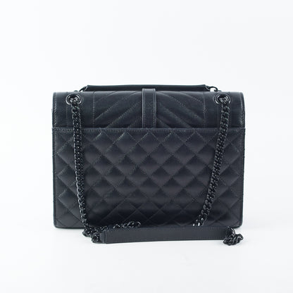 Item 22 - Saint Laurent Envelope Medium So Black