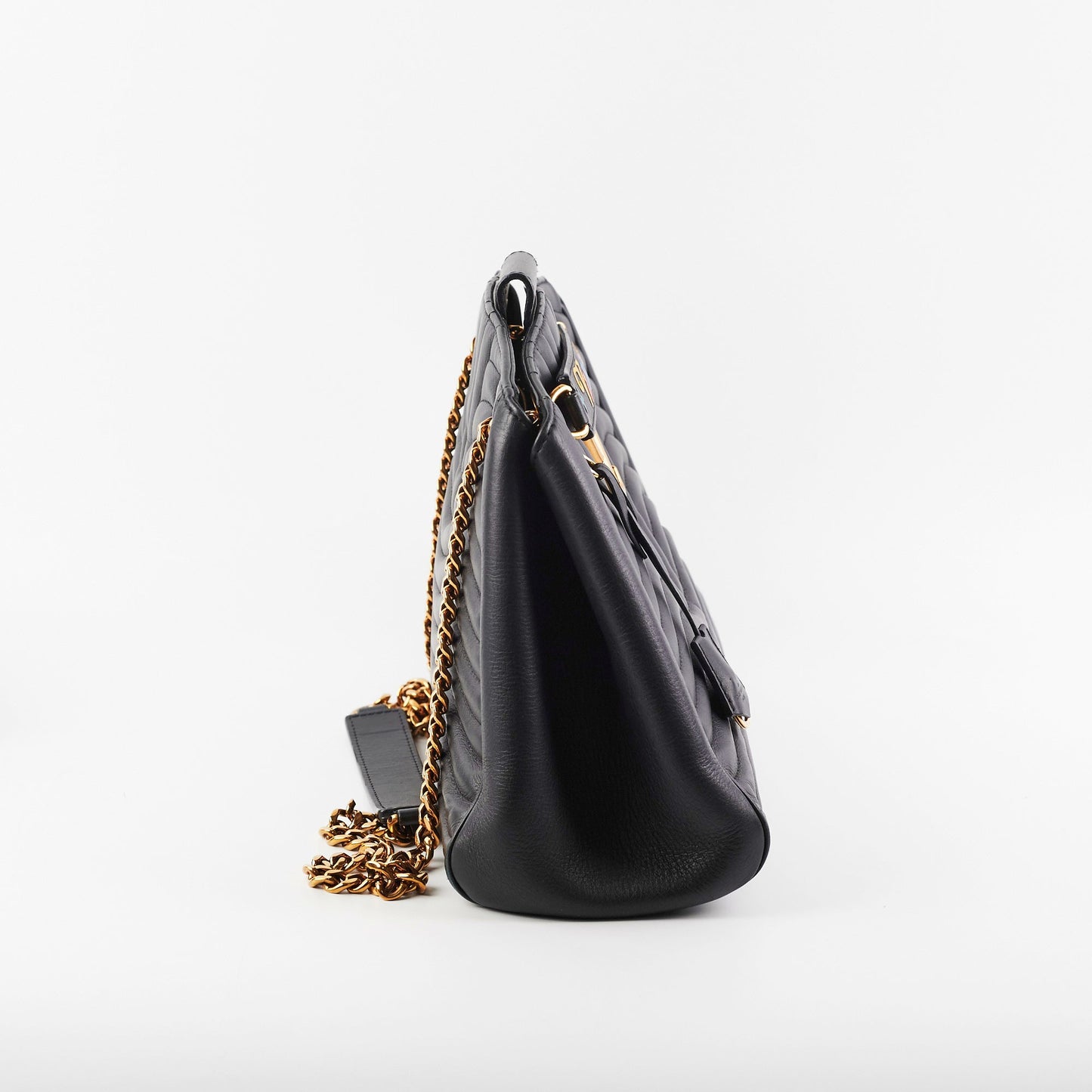 Louis Vuitton New Wave Chain Tote Bag Black