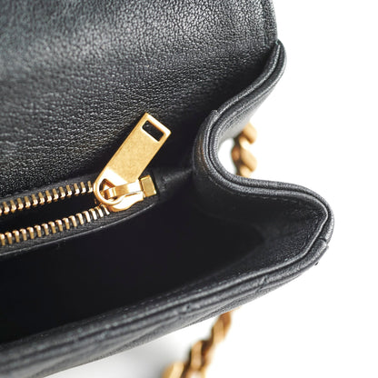 Saint Laurent College Black Shoulder Bag Black