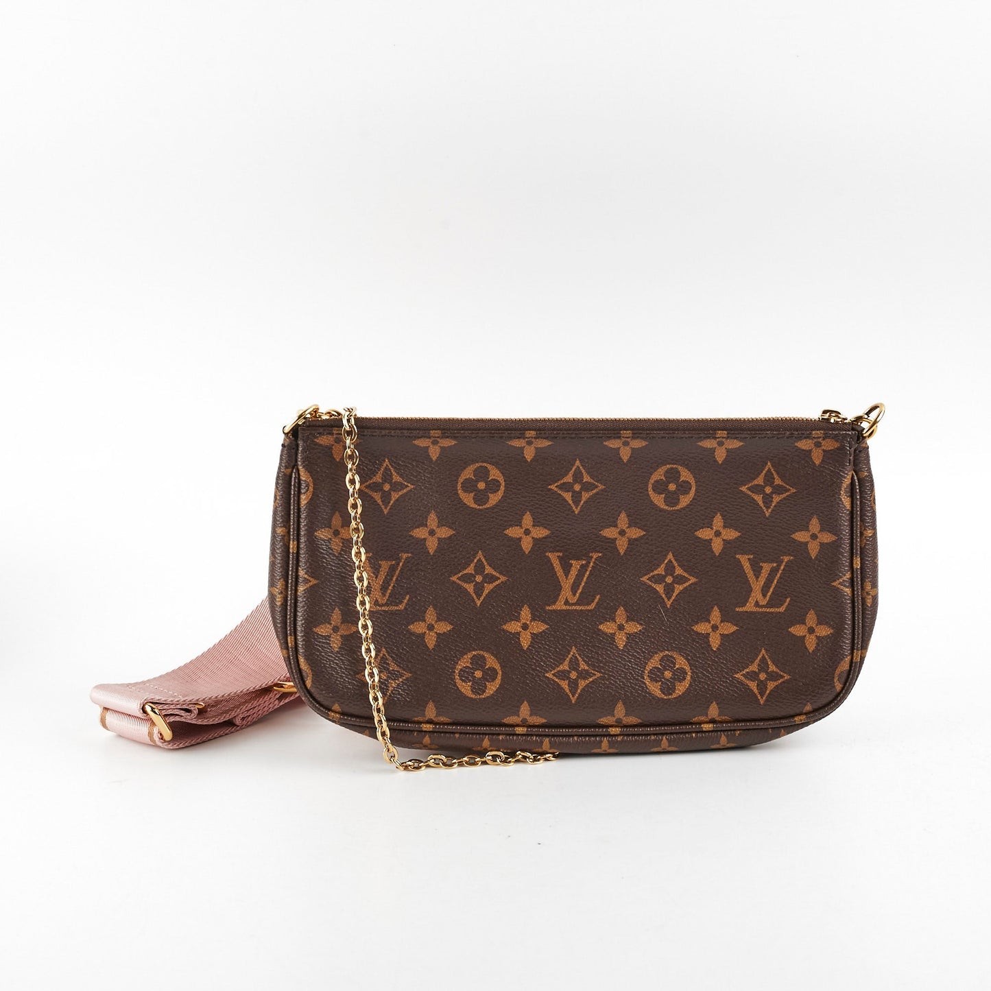Louis Vuitton Multi Pochette Accessories Monogram Pink