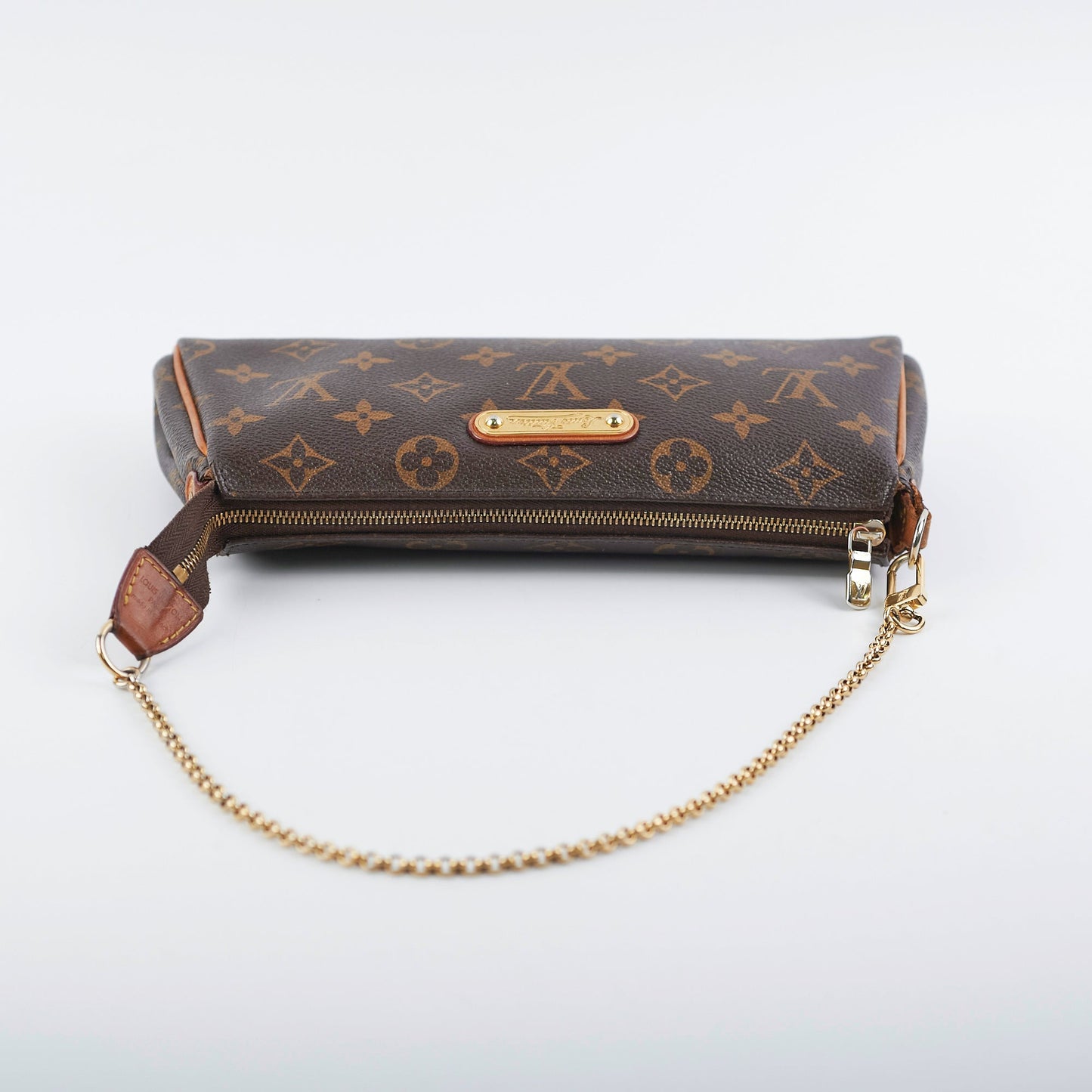 Louis Vuitton Monogram Eva Clutch Crossbody Bag