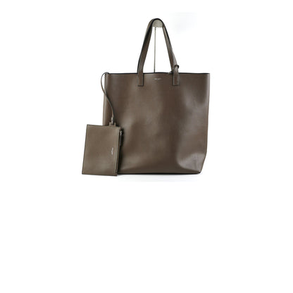 Saint Laurent Luxury Leather Red Tote Bag