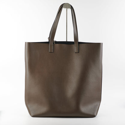 Saint Laurent Luxury Leather Red Tote Bag