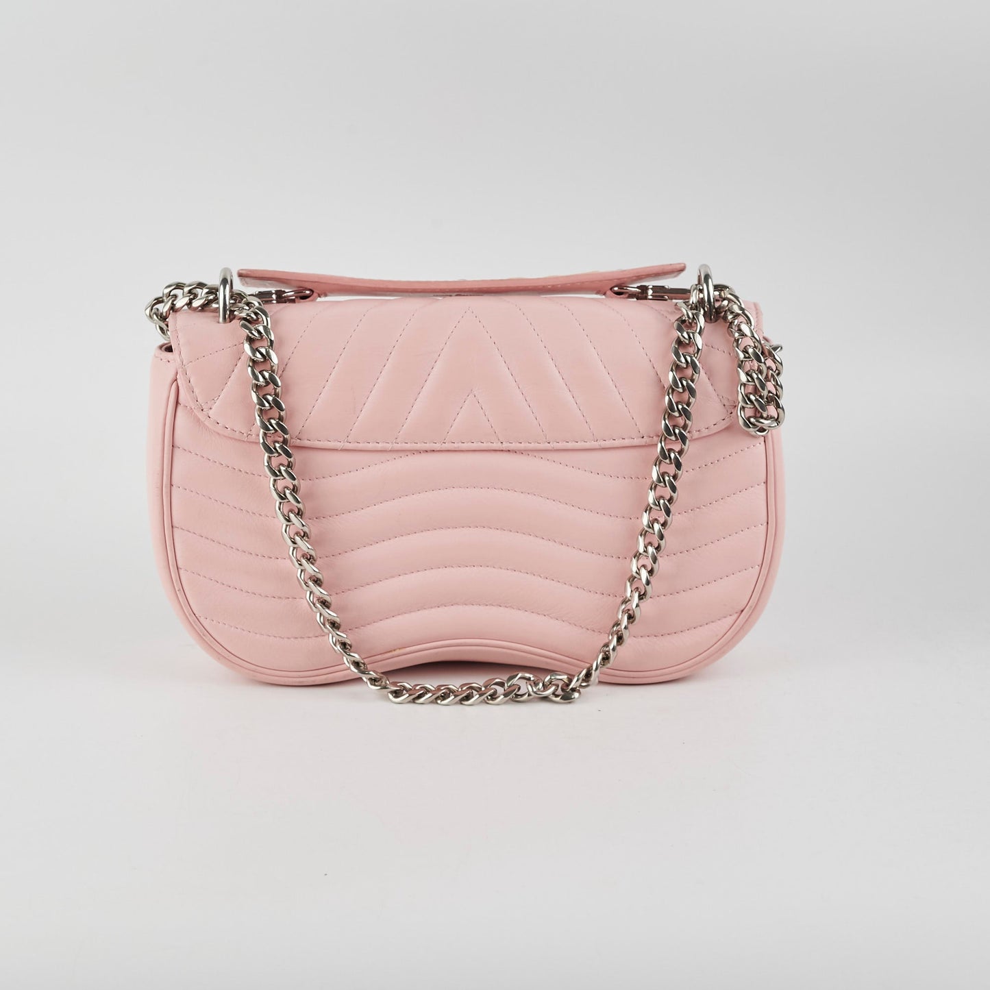 Louis Vuitton New Wave MM Pink Chain Bag