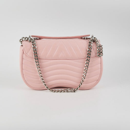 Louis Vuitton New Wave MM Pink Chain Bag