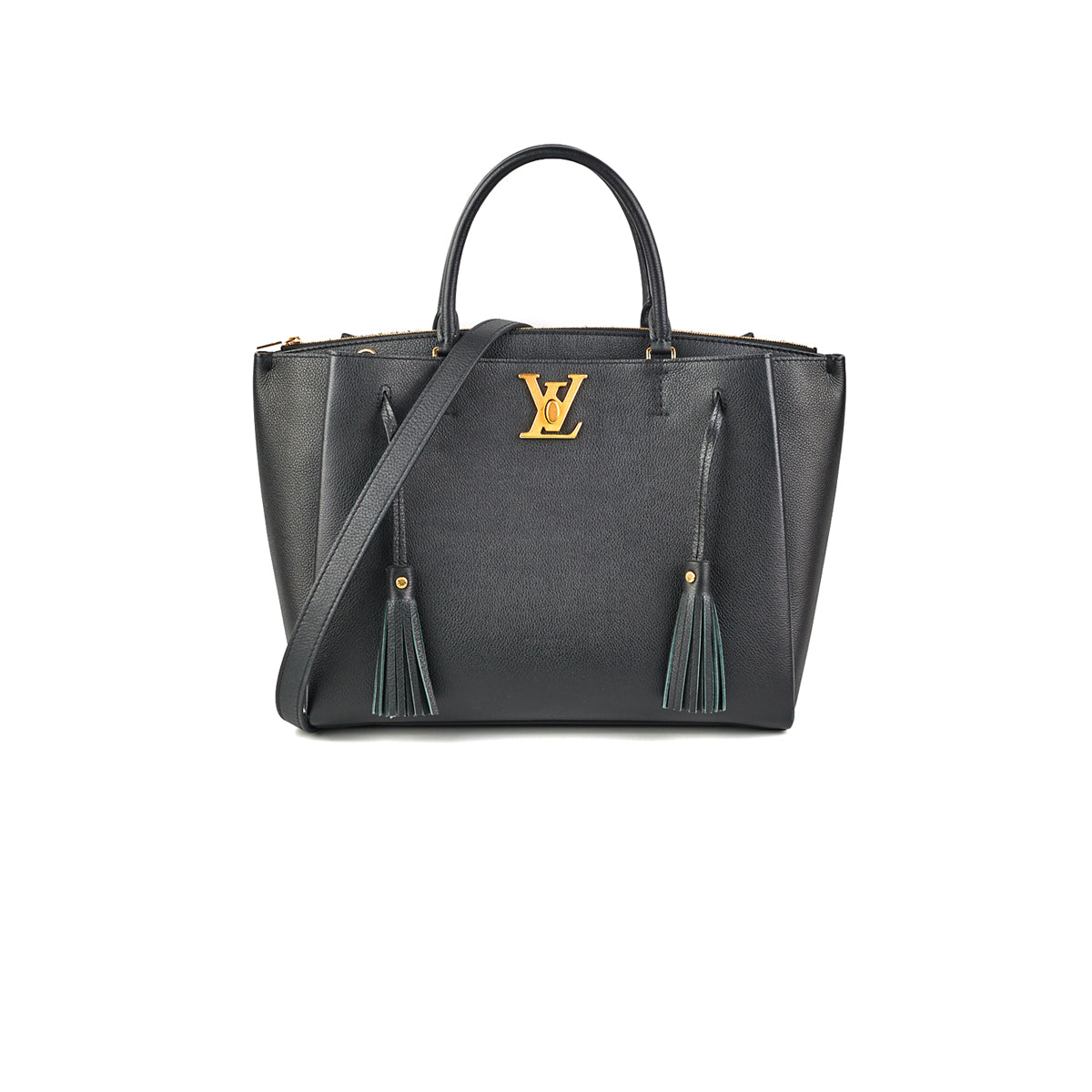 Louis Vuitton Lockmeto Bag Black