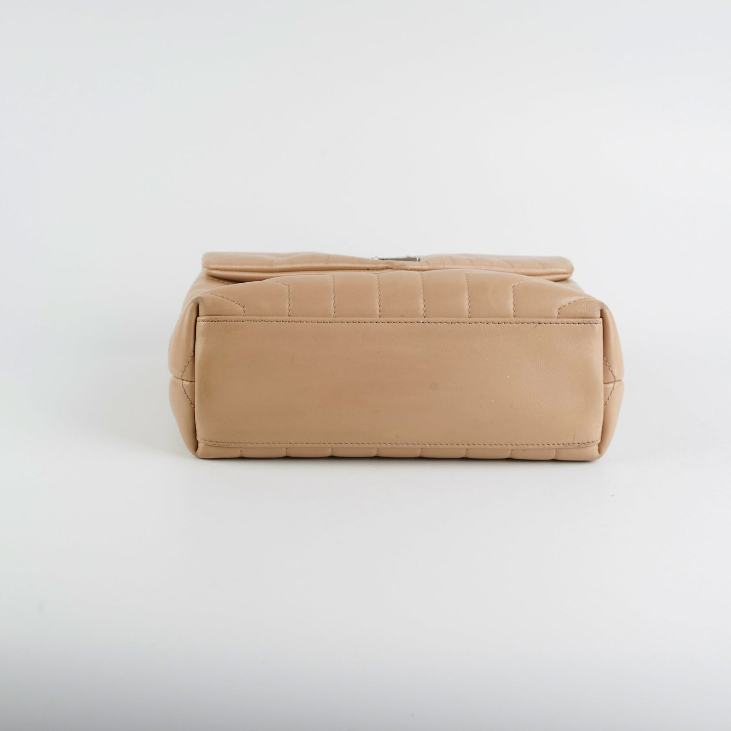 Saint Laurent Small Loulou Beige