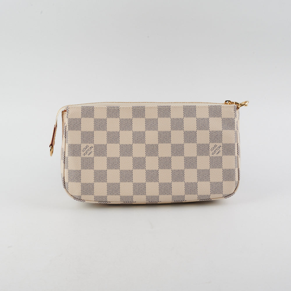 Louis Vuitton Pochette Acessories Damier Azur