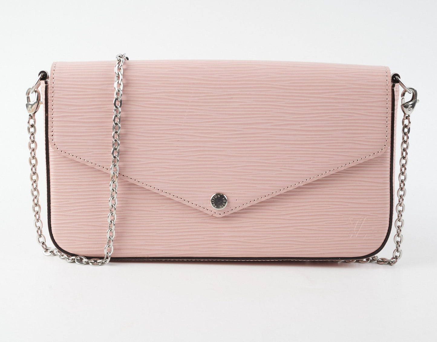 Louis Vuitton Epi Felicie Pochette Pink Crossbody Bag