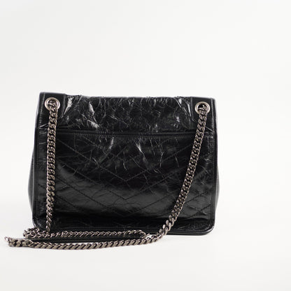 Saint Laurent Niki Black Shoulder Bag Black