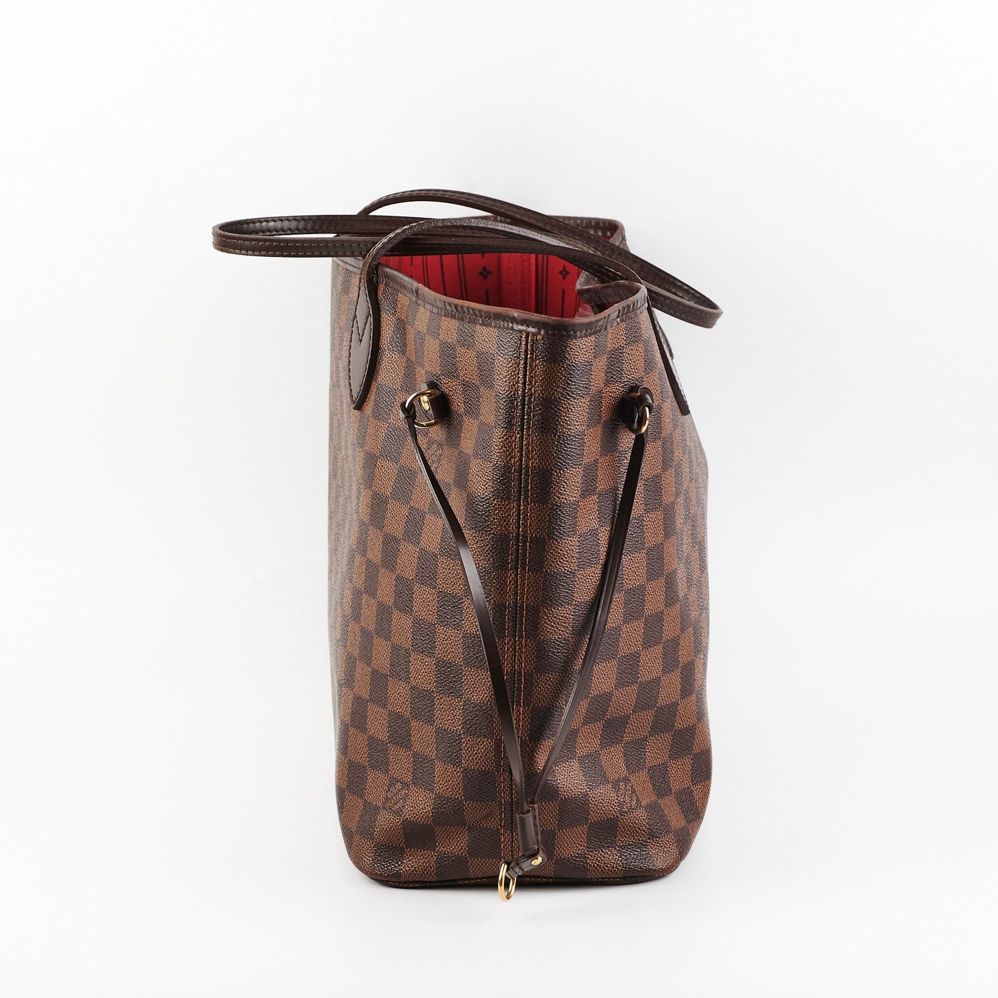Louis Vuitton Neverfull MM Damier Ebene Shoulder Bag