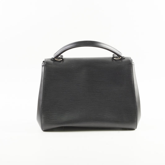Louis Vuitton Cluny MM Epi Black Shoulder Bag