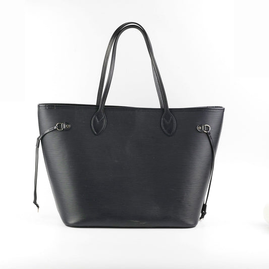 Louis Vuitton Neverfull MM Black Epi Shoulder Bag