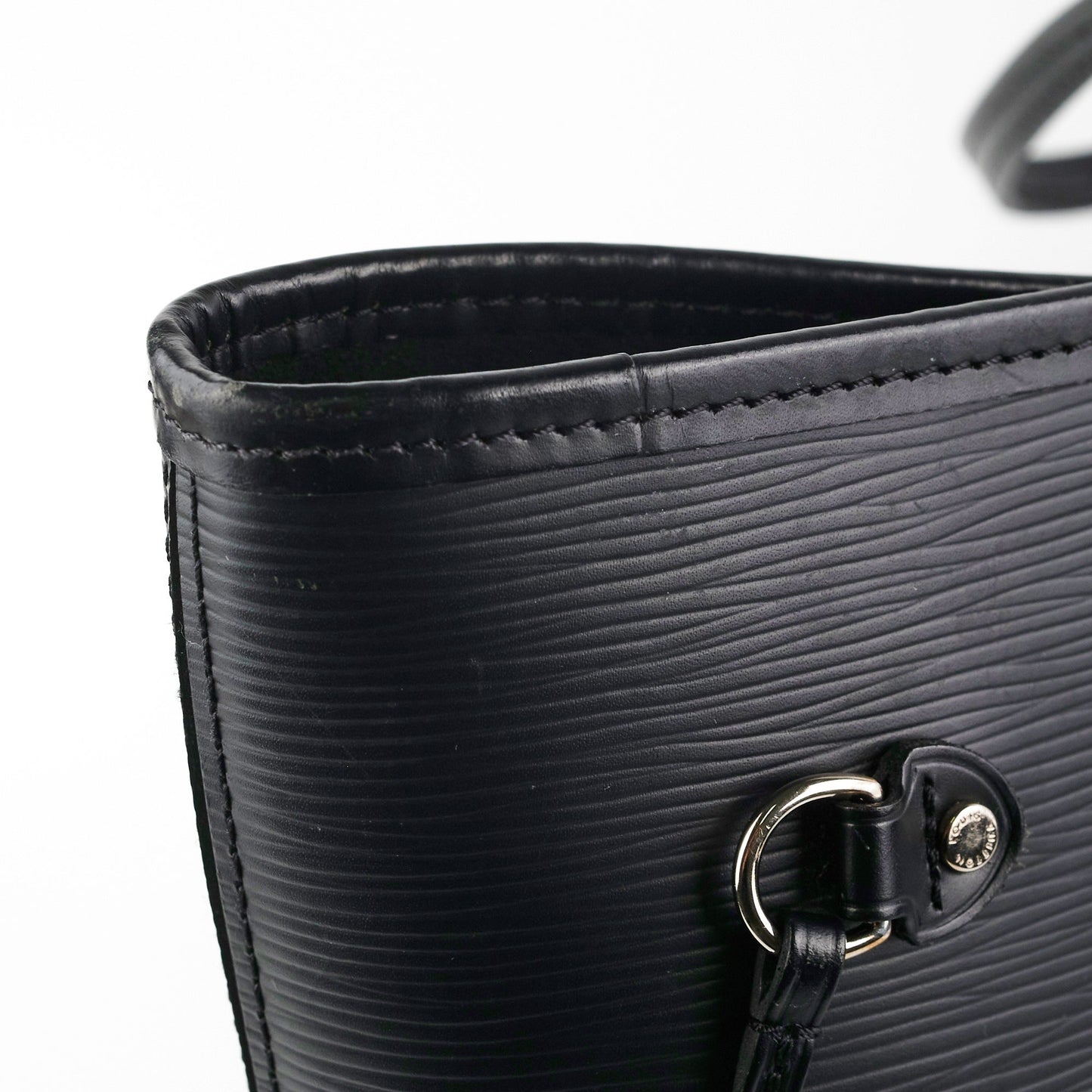 Louis Vuitton Neverfull MM Black Epi Shoulder Bag