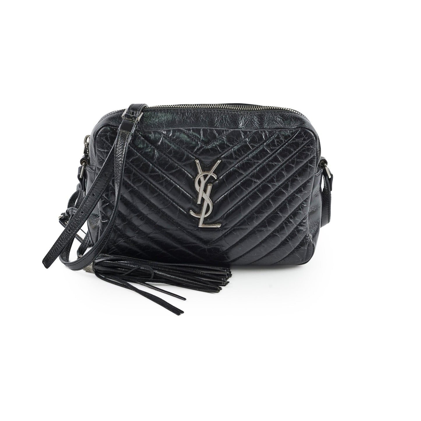 Saint Laurent Lou Black Crossbody Style 7
