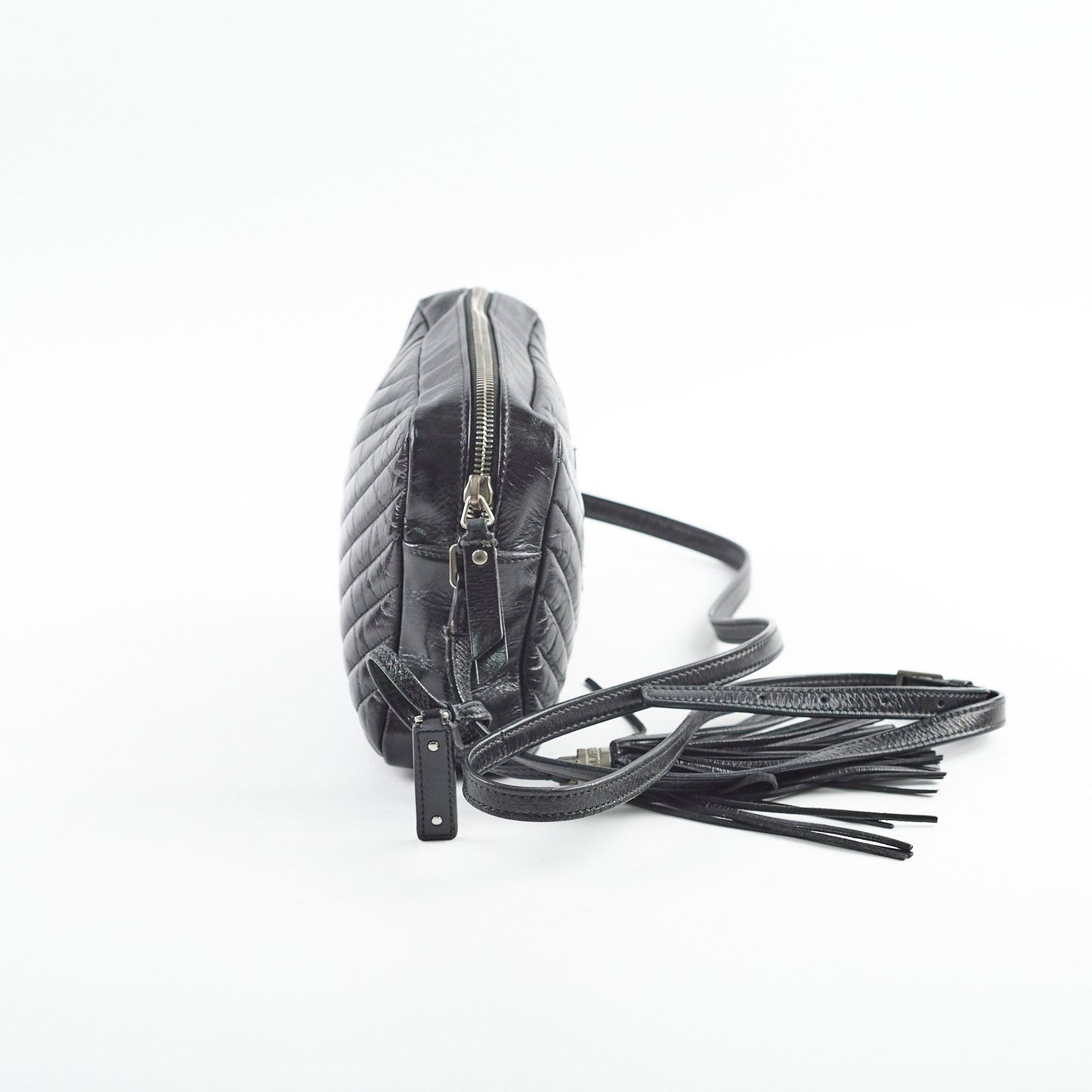 Saint Laurent Lou Black Crossbody Style 7