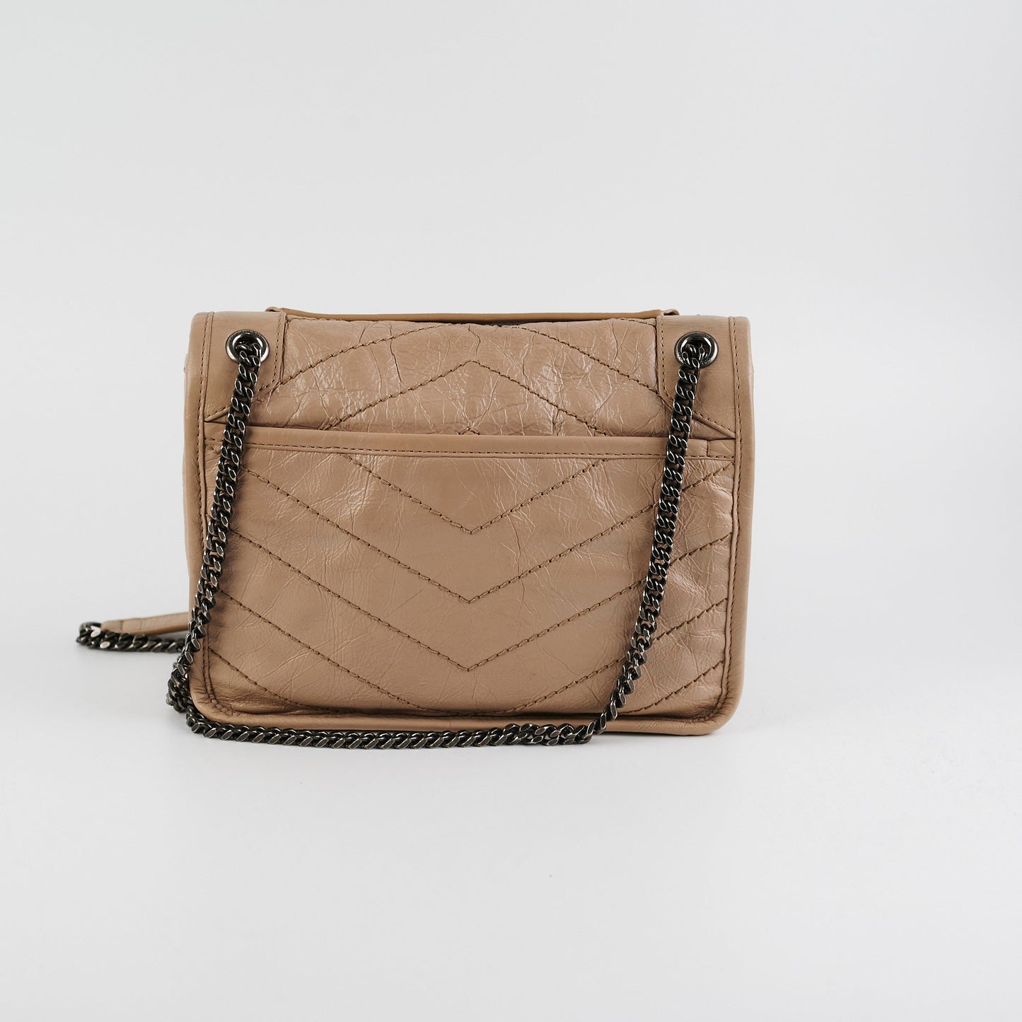 Saint Laurent Niki Brown Shoulder Bag