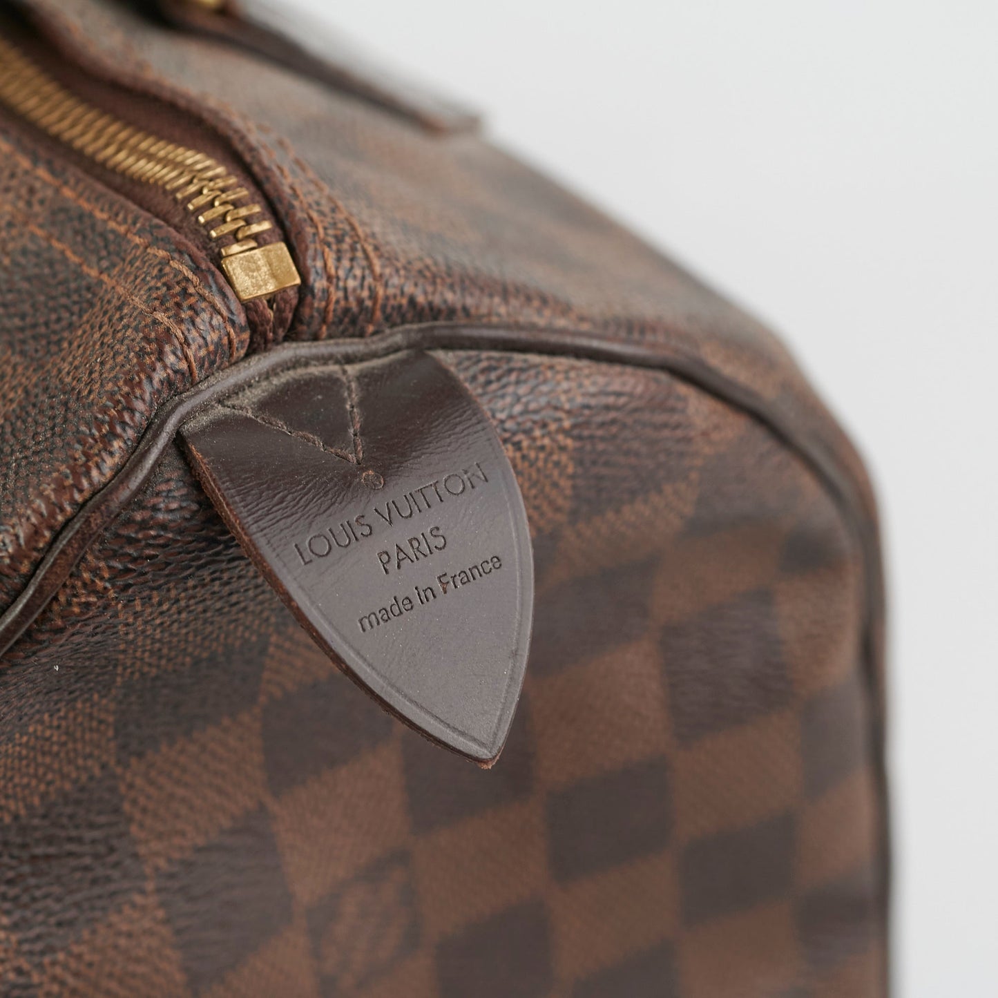 Louis Vuitton 25 Damier Ebene Bag