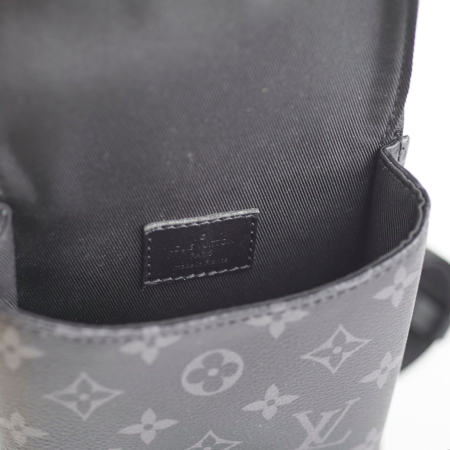 Louis Vuitton Monogram Saumur Sling Bag Black