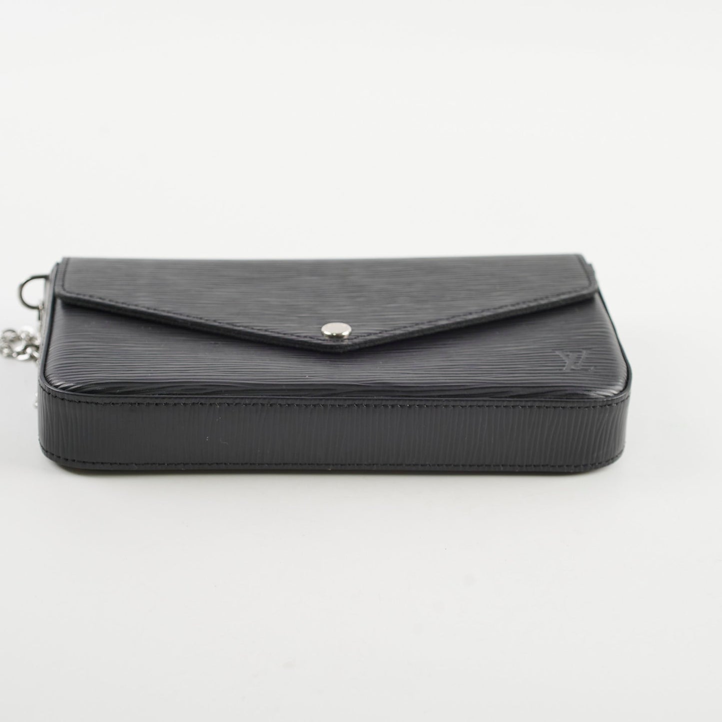 Louis Vuitton Pochette Felicie Black Epi Crossbody Bag