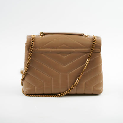 Saint Laurent Lou Beige Handbag Style 2