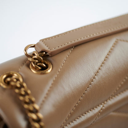 Saint Laurent Lou Beige Handbag Style 2