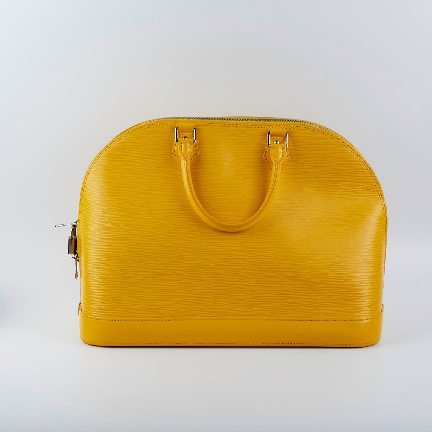 Louis Vuitton Alma GM Yellow Epi Bag