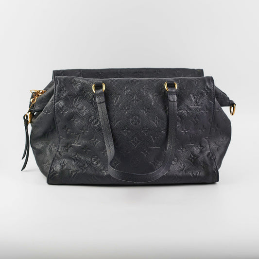 Louis Vuitton Black Empreinte Shoulder Bag