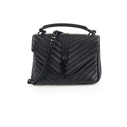 Saint Laurent So Black Medium College Bag