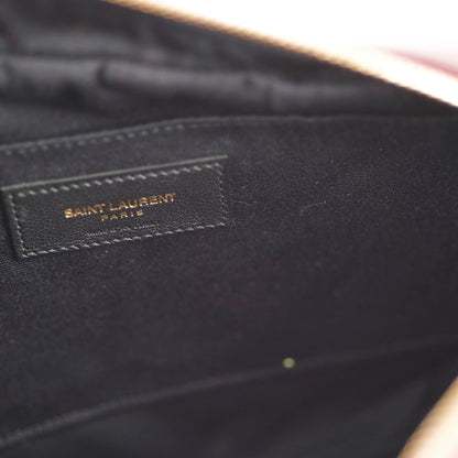 Saint Laurent Lou Camera Maroon Bag