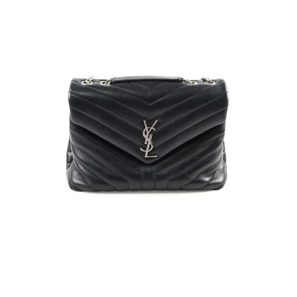 Saint Laurent Lou Black Handbag Style 6