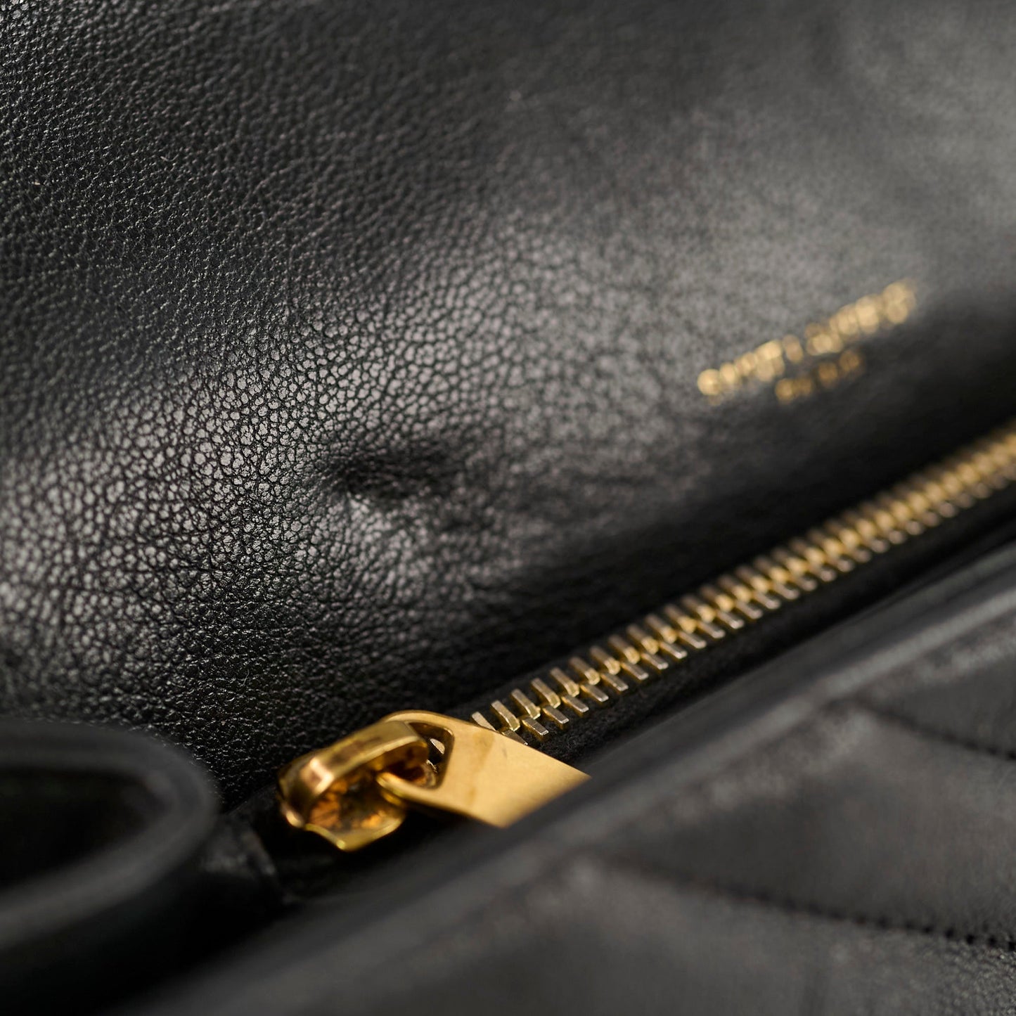 Saint Laurent College Black Shoulder Bag Style 2
