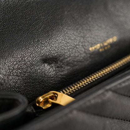 Saint Laurent College Black Shoulder Bag Style 2