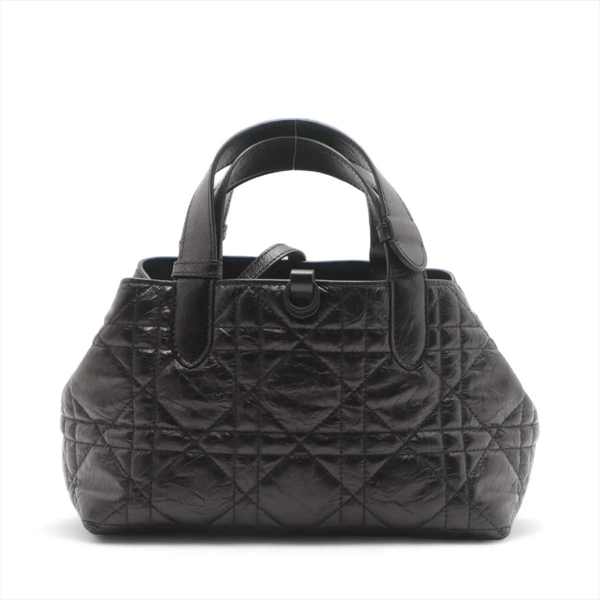 Christian Dior Black Macrocannage Leather Small Toujours Bag [Clearance Sale]