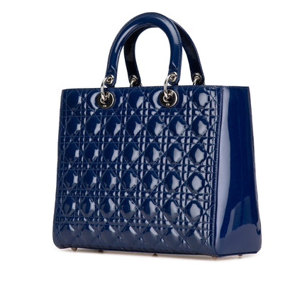 Dior Lady Dior Leather Handbag