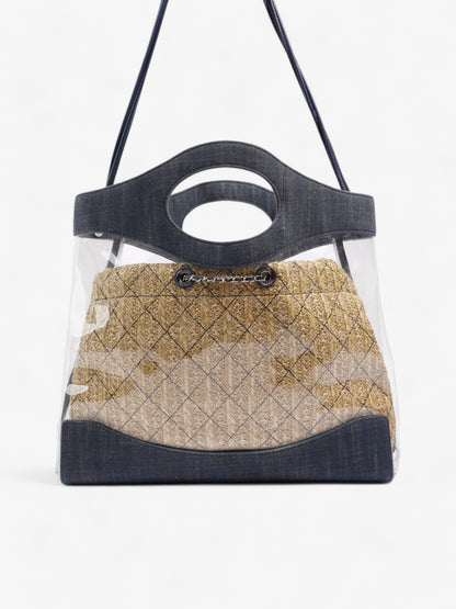 Chanel Luxury Leather Silver Handbag Style 3