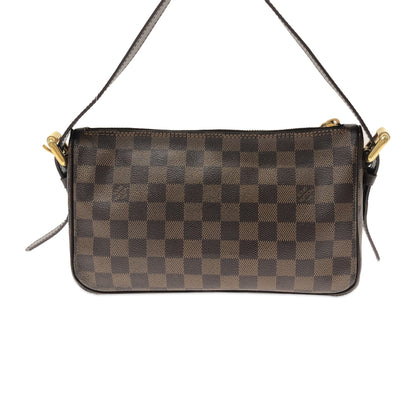 Brown Louis Vuitton Damier Ebene Ravello GM Shoulder Bag