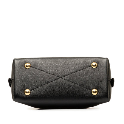 Black Louis Vuitton Monogram Empreinte Neo Alma BB Satchel
