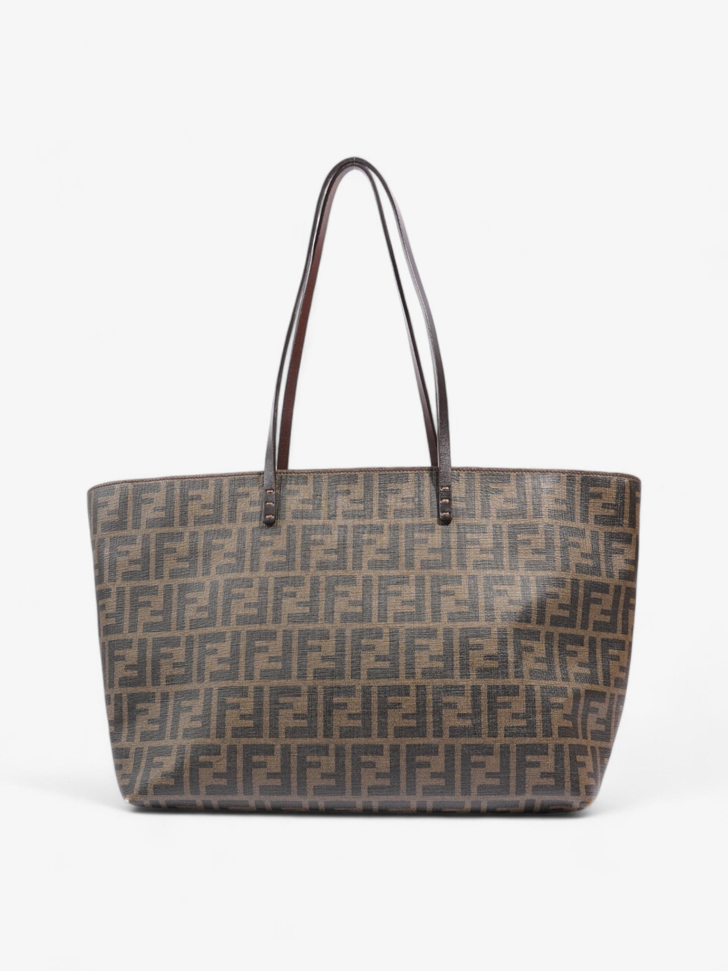 Fendi Tote Canvas Black Tote Bag Canvas