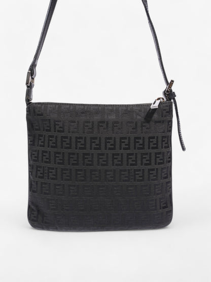 Fendi Canvas Black Shoulder Bag Canvas