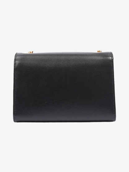 Saint Laurent Kate Leather Black Shoulder Bag Style 19