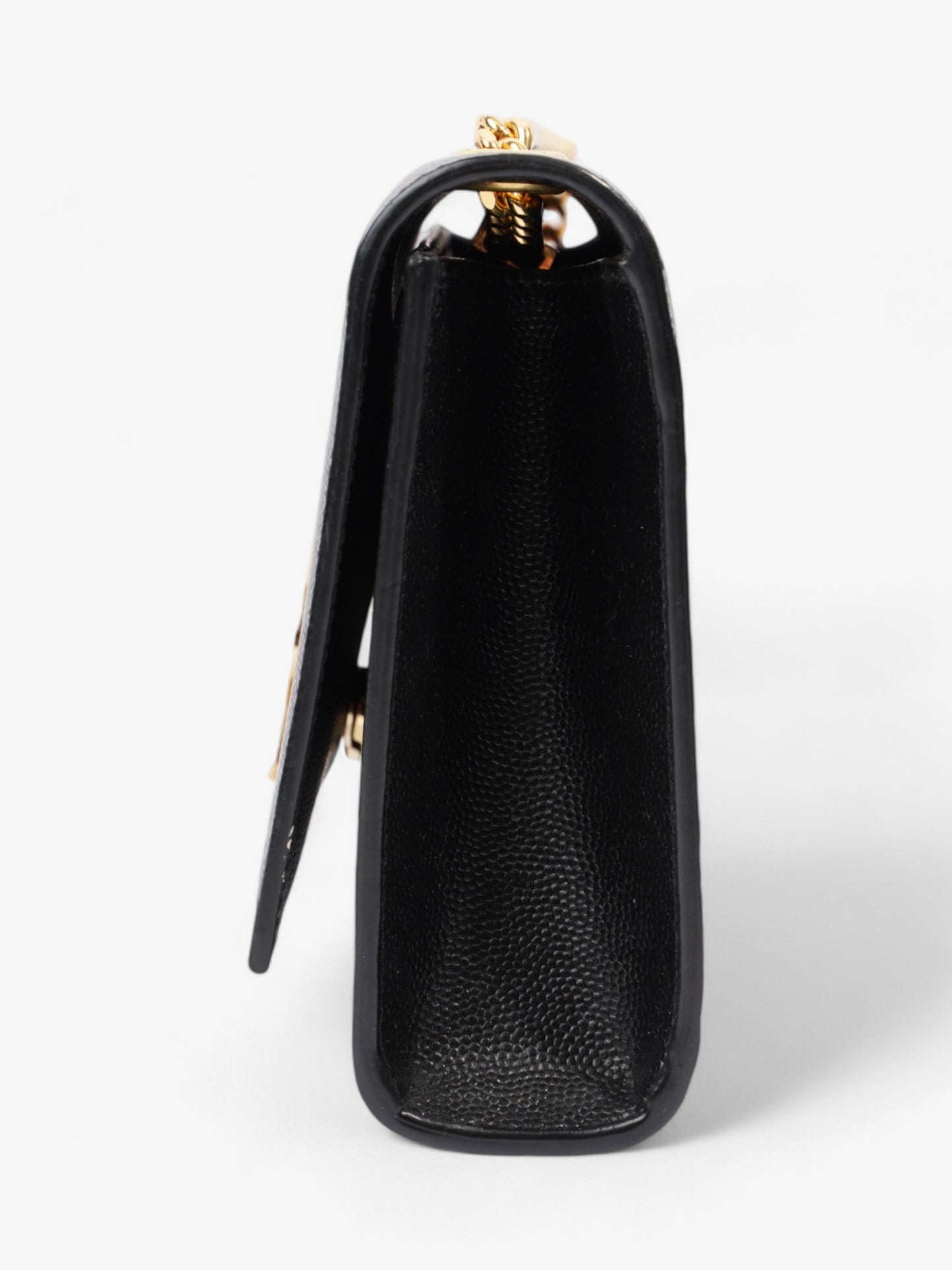 Saint Laurent Kate Leather Black Shoulder Bag Style 18