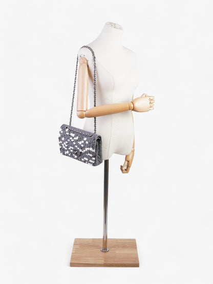 Chanel Luxury Leather Silver Shoulder Bag Silver