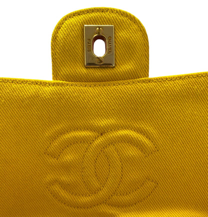 Chanel Classic Flap Gold Shoulder Bag