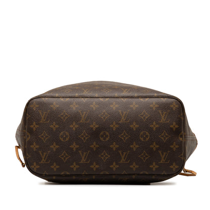 Brown Louis Vuitton Monogram Neverfull MM Tote Bag