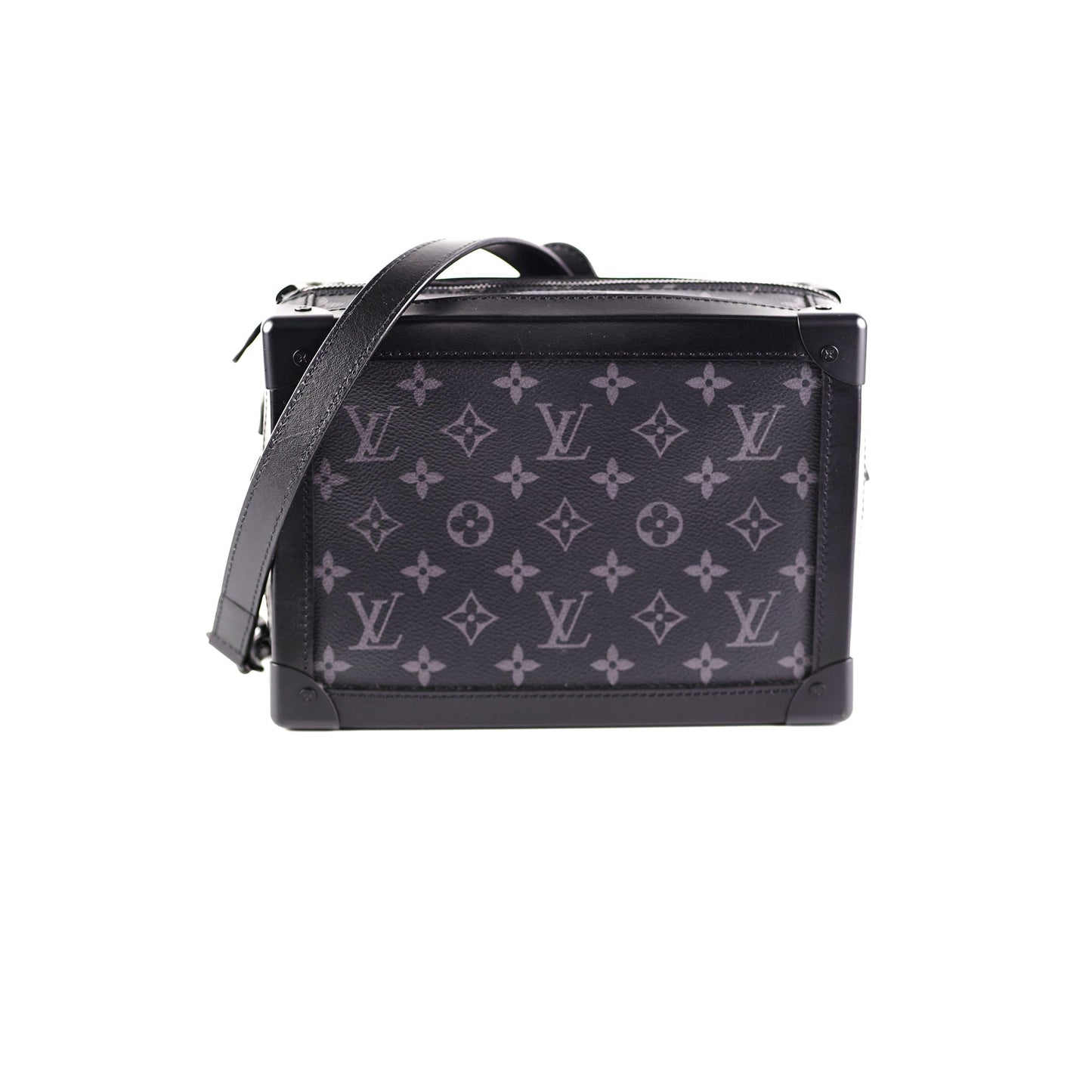 Louis Vuitton Soft Trunk Monogram Black Bag