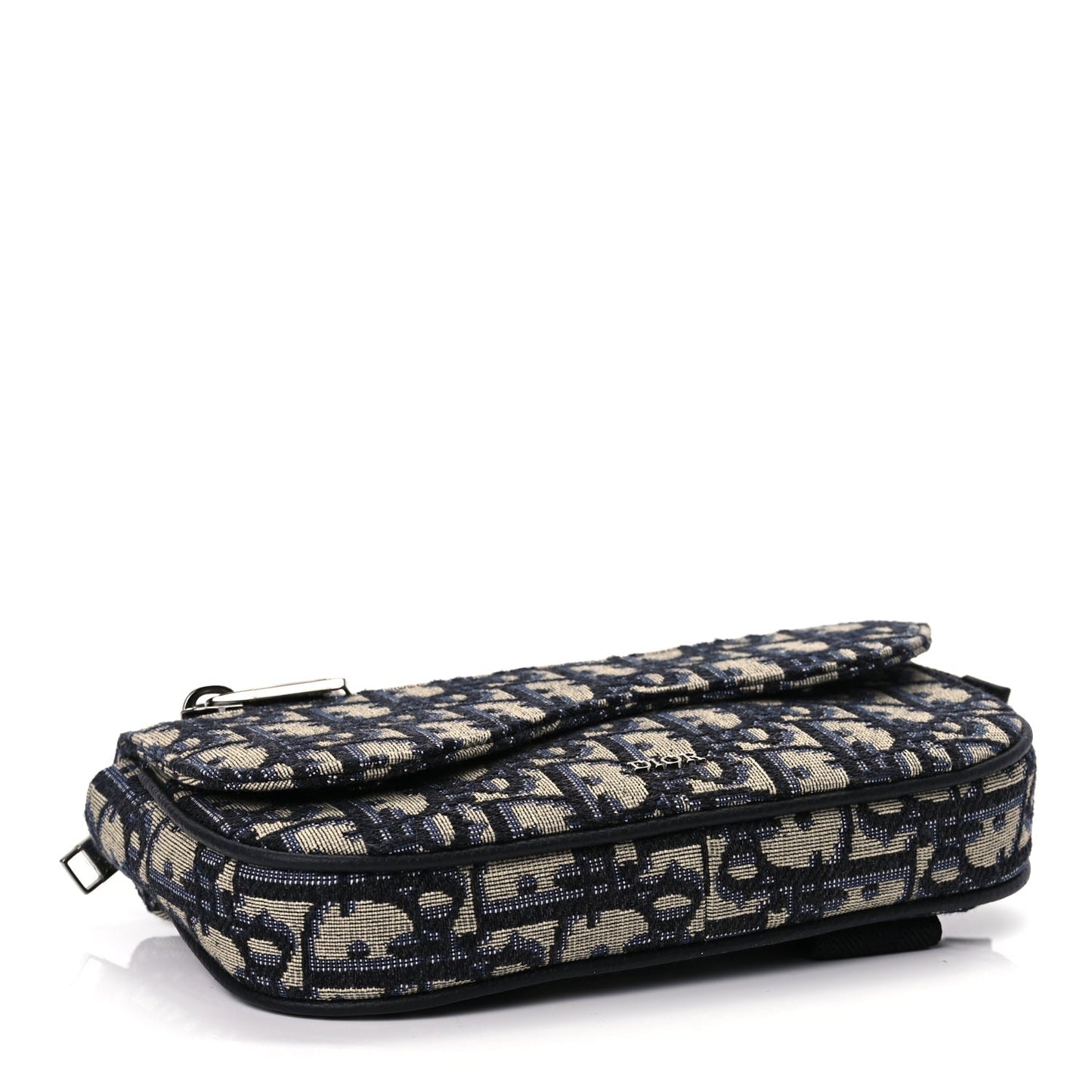 Christian Dior Oblique Arm Pouch Blue